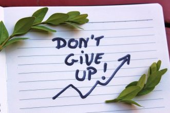 Don'T Give Up, Motivation, The Inscription, Handbook